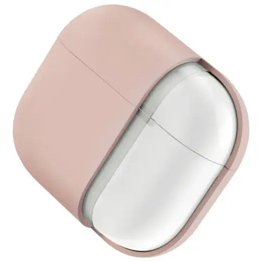 UNIQ case Lino AirPods 4 Silicone pink blush Foto 5