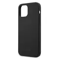 Mini MIHCP12LSLTBK iPhone 12 Pro Max 6,7" czarny|black hard case Silicone Tone On Tone Photo