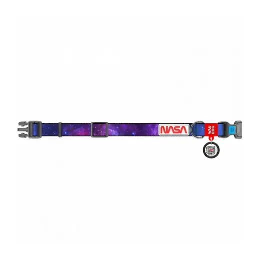 Waudog "NASA21" nylon dog collar with QR code, size M, width 20 mm Foto 4