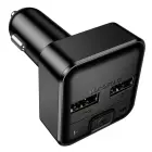 Borofone Transmitter FM BC63 Selecto MP3, Bluetooth - 2xUSB - black Фото num