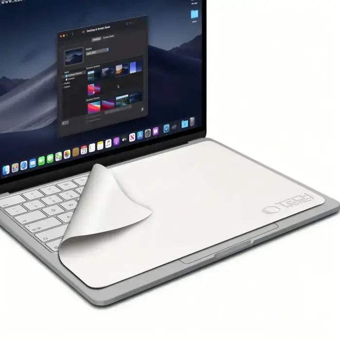 ŚCIERECZKA DO EKRANÓW TECH-PROTECT POLISHING CLOTH LAPTOP 13-14 GREY