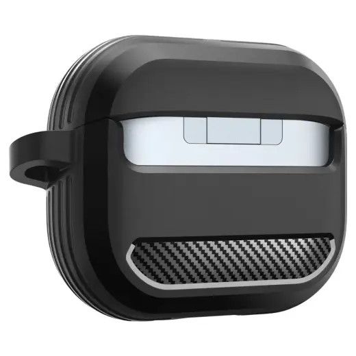 Spigen Rugged Armor Samsung Galaxy Buds 3 | 3 Pro Case - Black Photo