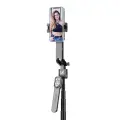 Wozinsky WST-360YS Selfie Stick with Tripod Function with 360Â° AI Auto Face Tracking Gesture Control - Black Фото num