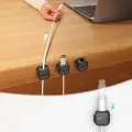 Joyroom JR-ZS368 magnetic cable organizer - black (6 pcs.) Фото num