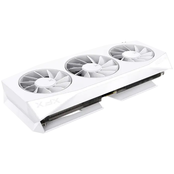 XFX Mercury AMD Radeon RX 9060XT OC White Gaming Edition with 16GB GDDR6 HDMI 2xDP, AMD RDNA 4 Фото num