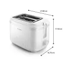 PHILIPS 3000. Sērijas Basic tosteris, 900W, balts — Foto 2