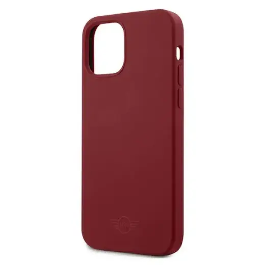 Mini MIHCP12MSLTRE iPhone 12|12 Pro 6,1" czerwony|red hard case Silicone Tone On Tone Photo