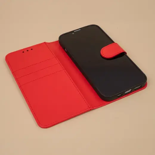 Smart Classic case for Xiaomi Redmi Note 14 5G (Global) red Фото num
