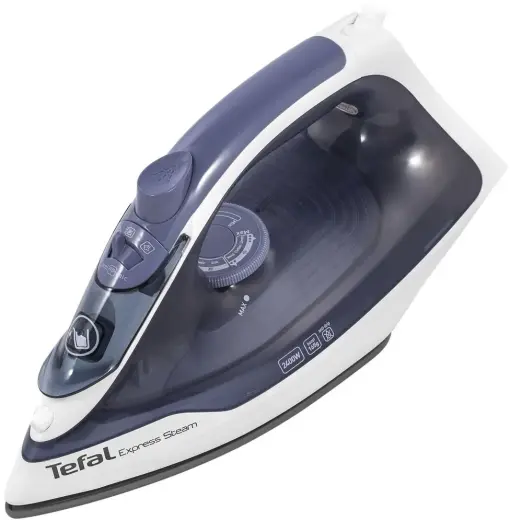 TEFAL Express gludeklis, 2400W, zils/balts Photo