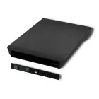Qoltec External USB 3.0 9.5mm SATA Optical Drive Case | built-in cable Foto 1