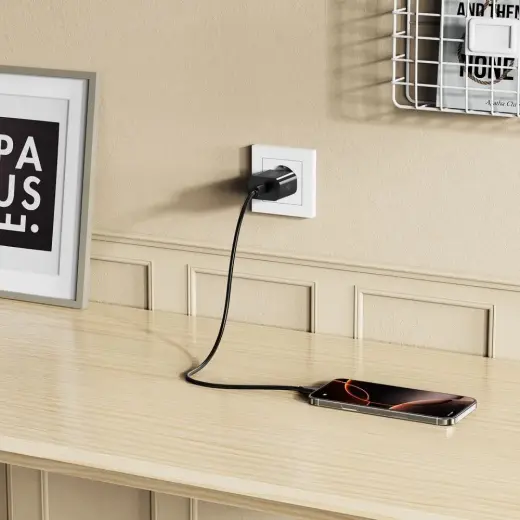Tech-Protect NC20W USB-C 1-Port PD20W Wall Charger - Black Foto 7
