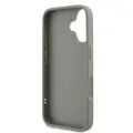 DKNY PU Leather Quilted Stack Logo Case for iPhone 16 Plus Grey — Foto 4