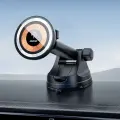 Dudao F12MAX+ cockpit magnetic holder with MagSafe inductive charger - black Photo