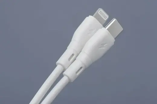 Cable USB C do Lightning Blue Star 2,4A 27W ECO 1 m PJ72-18-3 white Photo