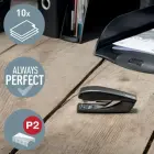 Mini skavotājs Leitz Recycle,sašuj līdz 10 lapām, melnā krāsā Foto 2