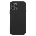 Mini MIHCP12LSLTBK iPhone 12 Pro Max 6,7" czarny|black hard case Silicone Tone On Tone Photo