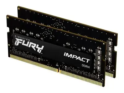 Kingston RAM FURY Impact - 32 GB (2 x 16 GB Kit) - DDR4 3200 SO-DIMM CL20 Foto 2