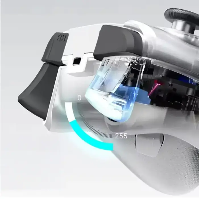 Machenike G5Pro Max Wireless Game Controller with Charging Station - White Photo