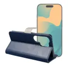 Split Book book type phone case for Samsung Galaxy A27 5G (A276) navy beige — Photo 2