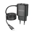 Dudao A2ProL зарядное устройство | 12W | USB-A, Lightning | с проводом Lightning в комплекте | черное Фото num