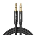UGREEN AV112 Mini jack cable 3.5mm AUX 2m (black) Photo