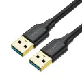 Ugreen cable USB-A - USB-A USB3.0 5Gb|s 0.5m black (US128) Foto 1