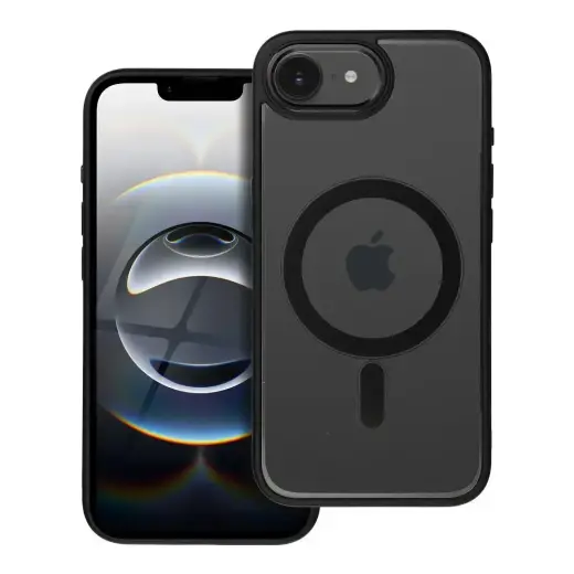 Color Edge Mag maciņš ar MagSafe atbalstu telefonam iPhone 16e melns