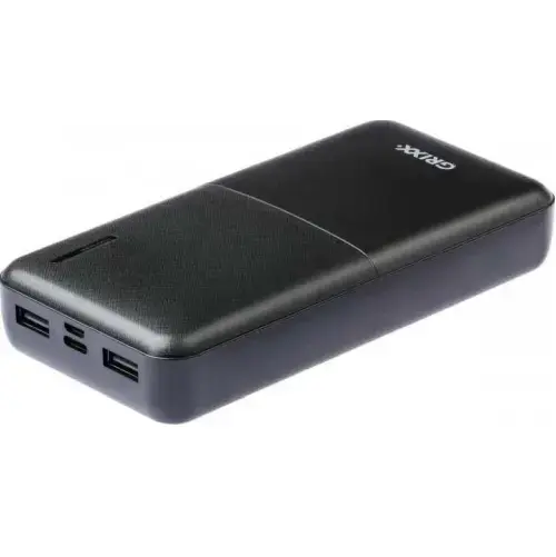Внешний аккумулятор (powerbank) Grixx | 15 000 мА·ч | 22 Вт | PD | USB-C, Micro USB