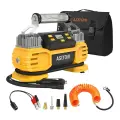 Dua AstroAI AIRUN T2 160 PSI heavy-duty tire compressor Foto 2