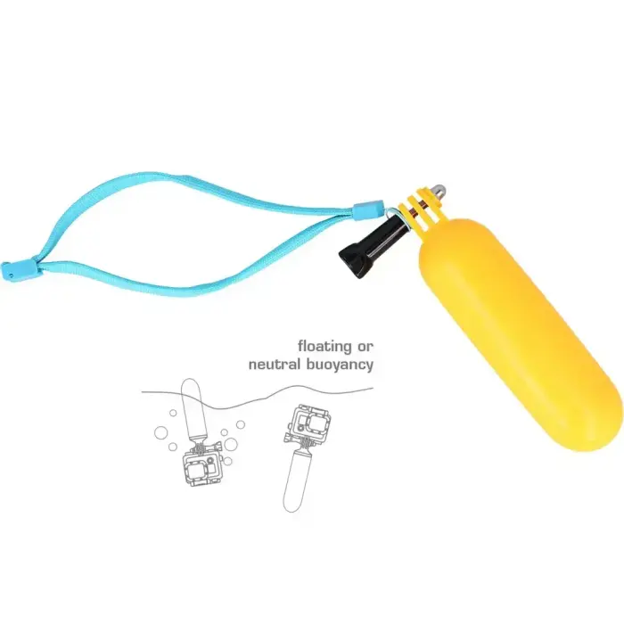 Buoyancy mount for GoPro SJCAM sports cameras Photo