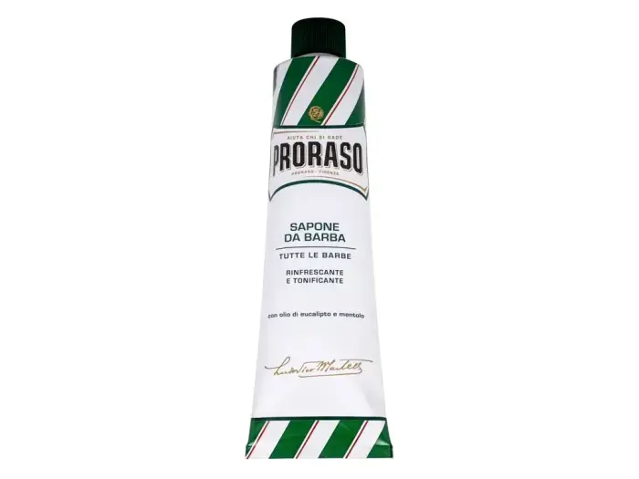 PRORASO Green Shaving Soap In A Tube Shaving Foam 150 ml