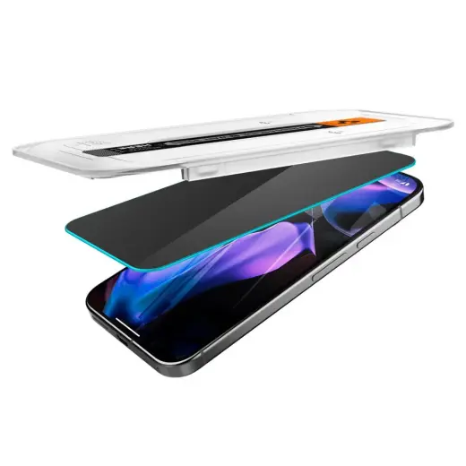 SPIGEN GLAS.TR "EZ FIT" PRIVACY GLASS 2-PACK GOOGLE PIXEL 9 | 9 PRO PRIVACY Foto 6