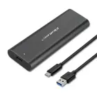 Qoltec Enclosure for M.2 SATA SSD| NGFF | USB type C — Foto 1