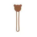 Silicone cable reel - brown Photo