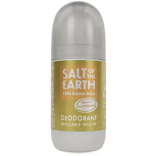 Salt of the Earth Refillable Roll-on Deodorant - Neroli & Orange Bl