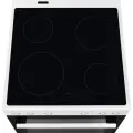 Electrolux elektriskā plīts ar elektrisko cepeškrāsni, 596 mm, balta Photo