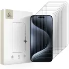 SZKŁO HARTOWANE TECH-PROTECT BUNDLE 10-PACK IPHONE 15 PRO MAX CLEAR — Foto 1