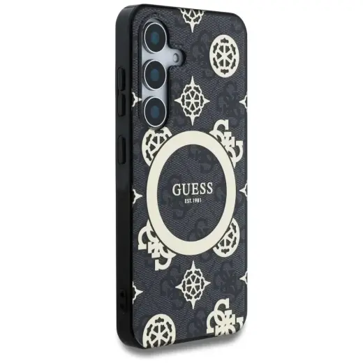 Guess telefona maciņš Samsung Galaxy S25 melns Foto 4