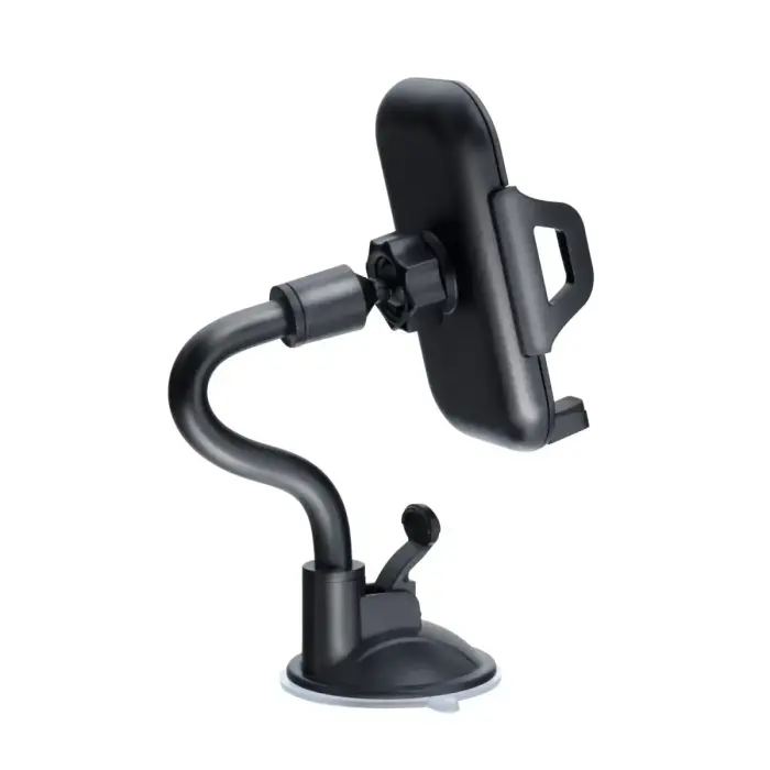 Car phone holder Forcell F-Grip Carbon Bracket arm 17cm windshield black Photo
