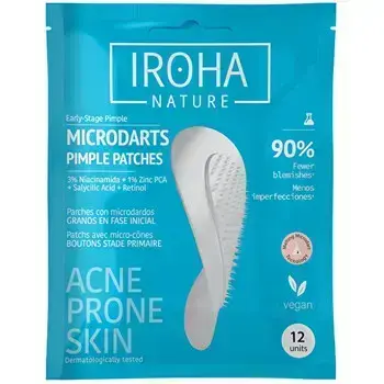 Iroha Microdarts Pimple Patches - Mikrojehličkové náplasti na akné ( 12 ks )
