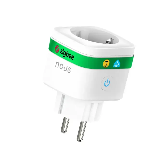 Viedā ZigBee rozete NOUS A7Z, 16A ar enerģijas skaitītāju, TUYA MQTT
