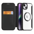 Dux Ducis Skin X Pro Magnetic Flip MagSafe Case iPhone 15 - Black Фото num