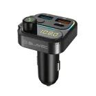 Blavec FM Transmitter Flash TR-01 MP3, Bluetooth - 2xUSB + Type C - PD 36W QC3.0 18W (TFMFTR01-B) black Фото num