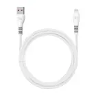 Cable USB A to Lightning Blue Star 2A 12W 1 m DC99I white Photo