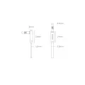 Ugreen AUX 3,5 mm mini jack flat angle cable 0,5 m black (AV119 10596) Foto 12