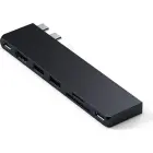 Adapter HUB 7in1 2 x USB C Satechi Pro HUB Slim ST-HUCPHSD for MacBook midnight Фото num