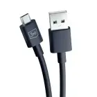 3MK Hyper Cable USB-A - Micro USB1.2m 5V 2,4A Black cable — Foto 8
