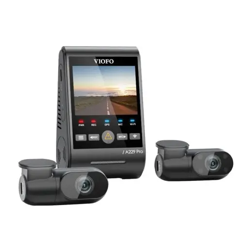 VIOFO A229 PRO 3CH 4K + 2K + 1080P WiFi, GPS Foto 2