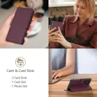 TECH-PROTECT WALLET XIAOMI REDMI NOTE 15 PRO 5G MULBERRY Foto 4
