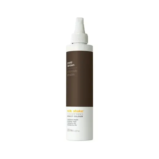Milk Shake, Direct Colour, Ammonia-Free, Hair Colour Conditioner,  Cold Brown, 200 ml